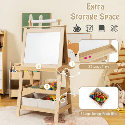 Little Helper Deluxe Eco Easel – Natural