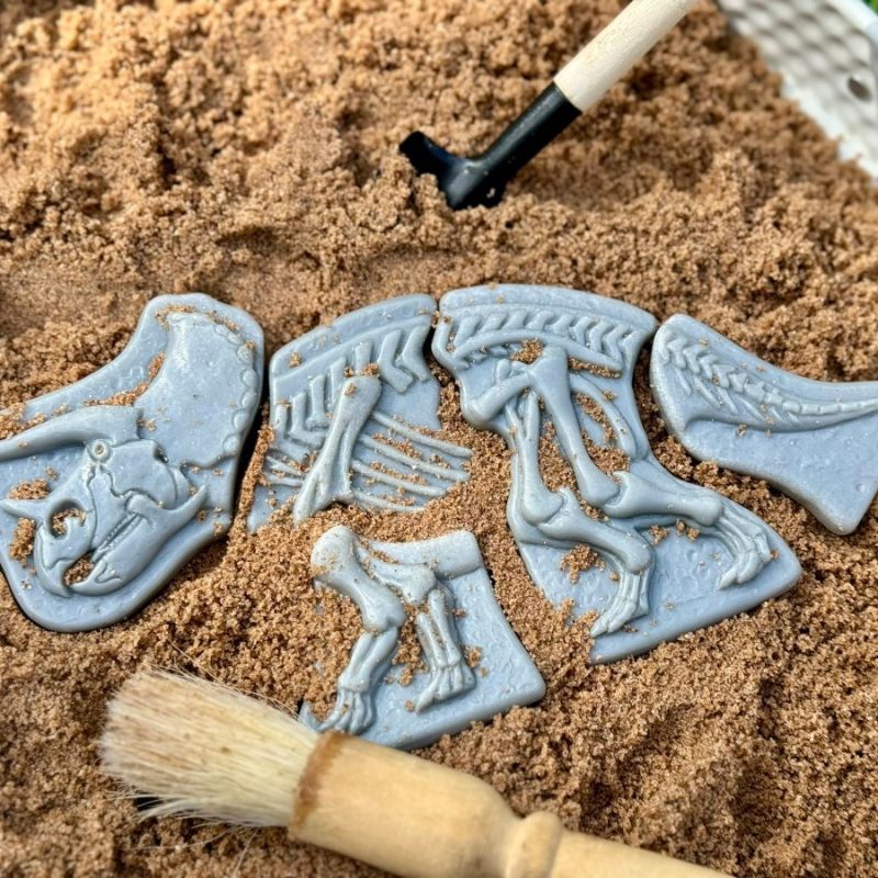 Yellow Door Dig and Discover - Triceratops and Spinosaurus