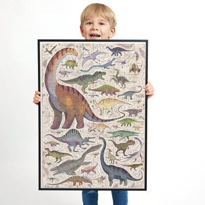 Banana Panda Dinosaurs Puzzle