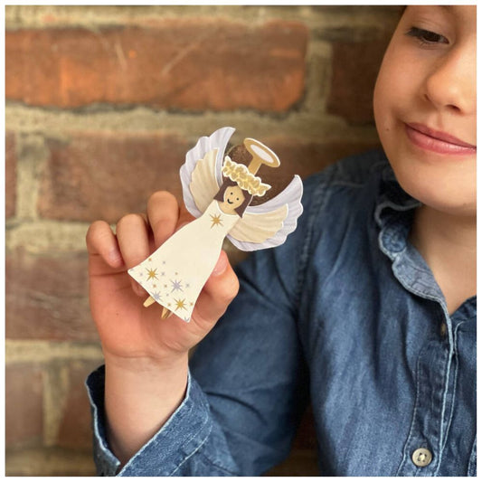 Cotton Twist Make Your Own Angel Peg Doll