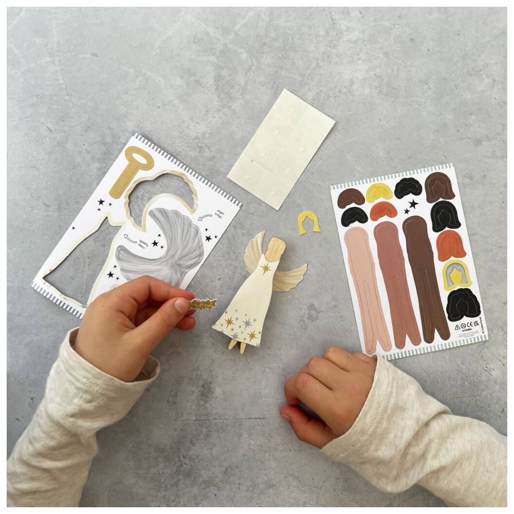 Cotton Twist Make Your Own Angel Peg Doll