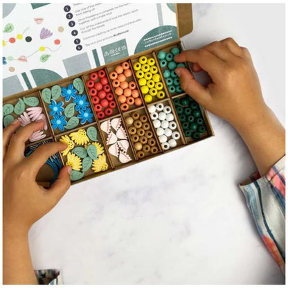 Cotton Twist Wildflower Bracelet Making Kit (Make 10)