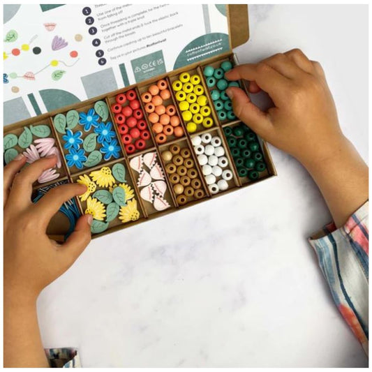 Cotton Twist Wildflower Bracelet Making Kit (Make 10)