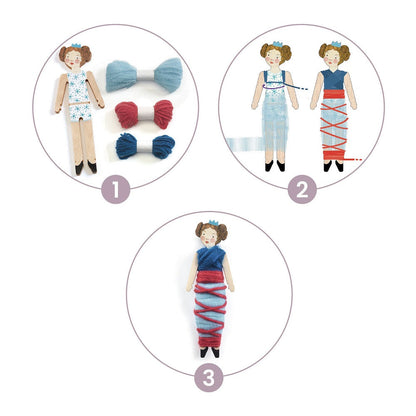 Djeco Do It Yourself: 5 Worry Dolls to Create