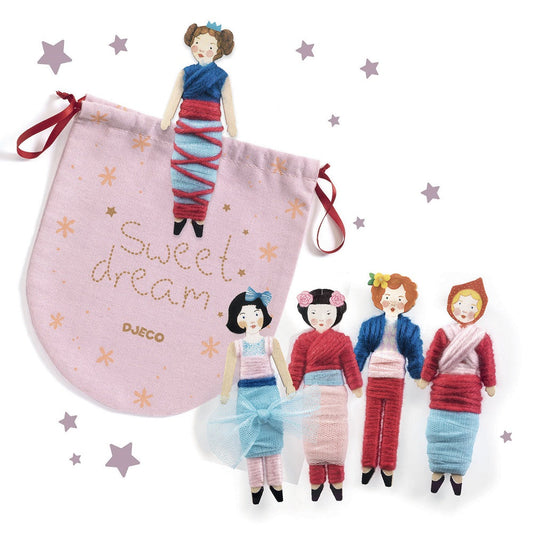 Djeco Do It Yourself: 5 Worry Dolls to Create