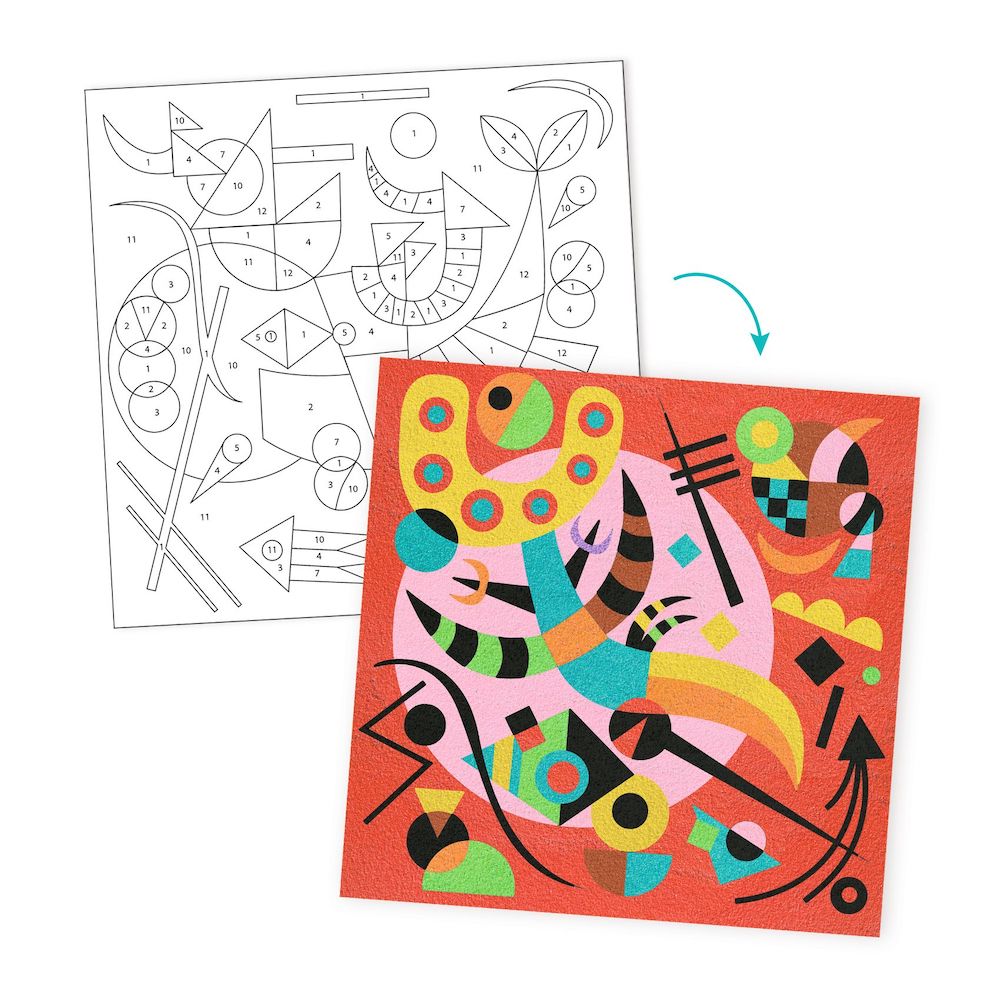 Djeco Inspired By - Abstract (Vassily Kandinsky)