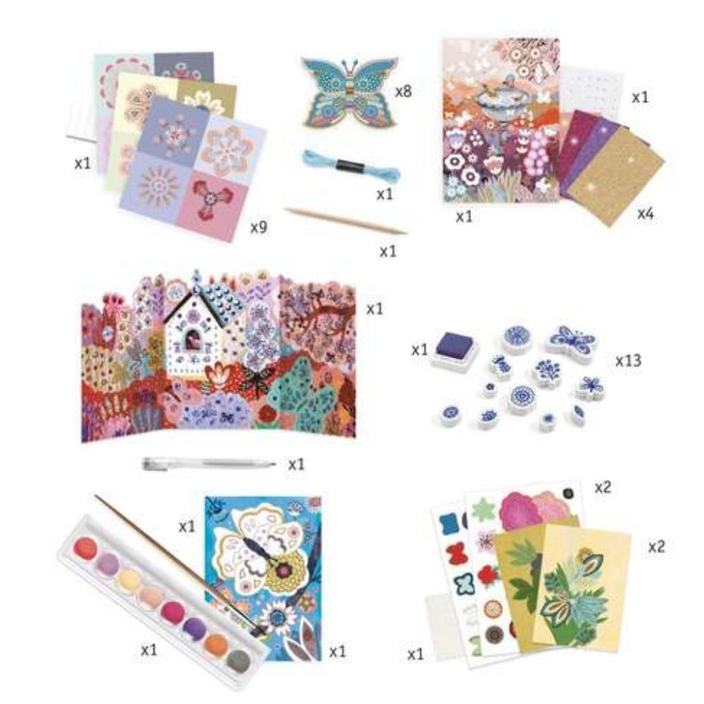 Djeco Multi-Activity Kit: The Flower Garden