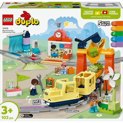 LEGO DUPLO Big Interactive Community Train Set 10428