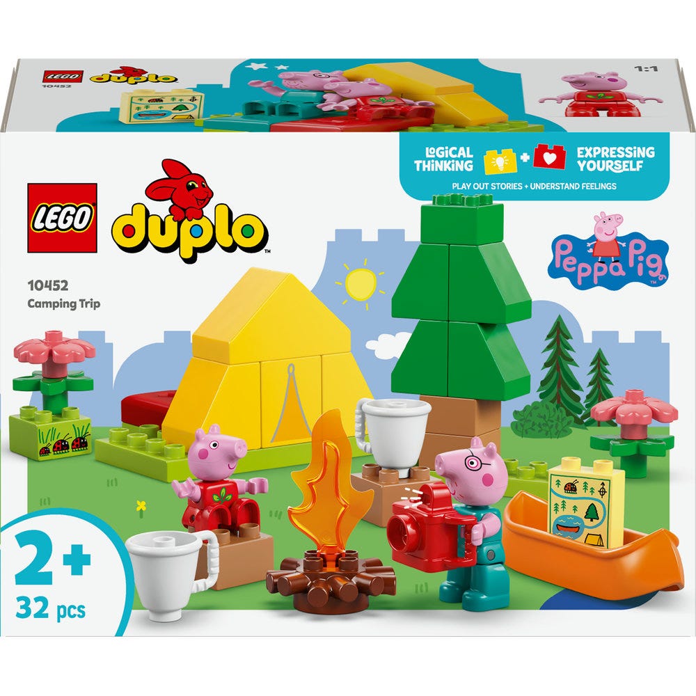 LEGO DUPLO Peppa Pig Camping Trip 10452