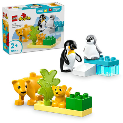 LEGO DUPLO Wild Animal Families Penguins & Lions 10442