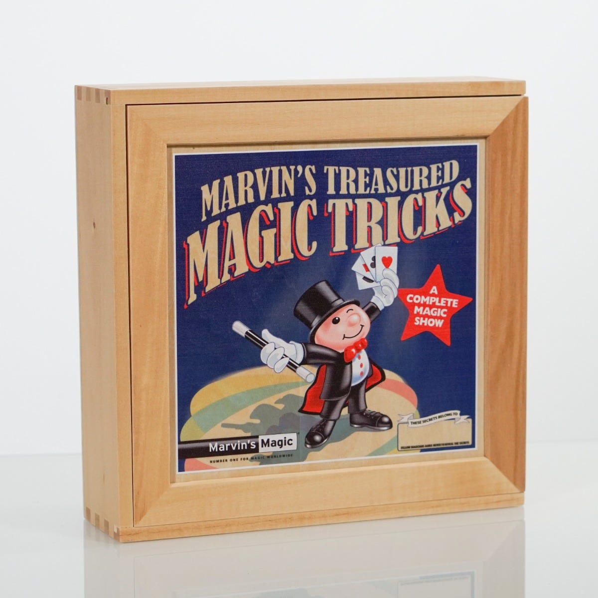 Marvin's Treasured Magic Tricks - Wooden Set
