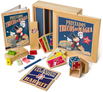 Marvin's Treasured Magic Tricks - Wooden Set