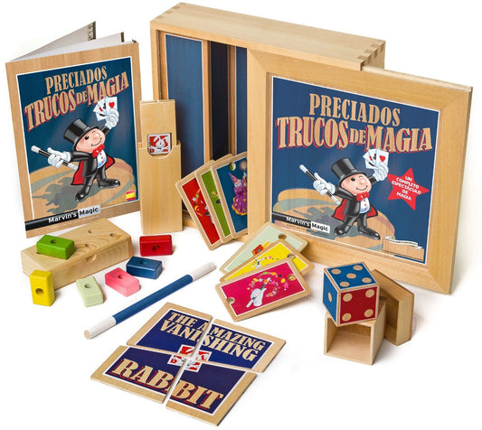Marvin's Treasured Magic Tricks - Wooden Set