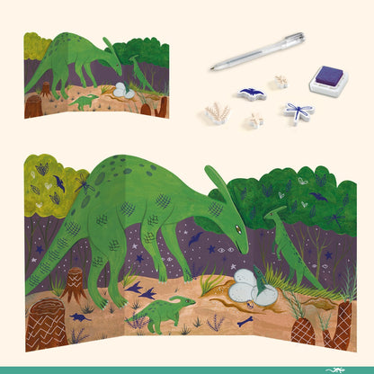 Djeco Multi-Activity Kit: The World of Dinosaurs