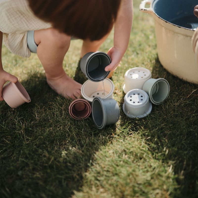 Mushie Stacking Cups – Forest