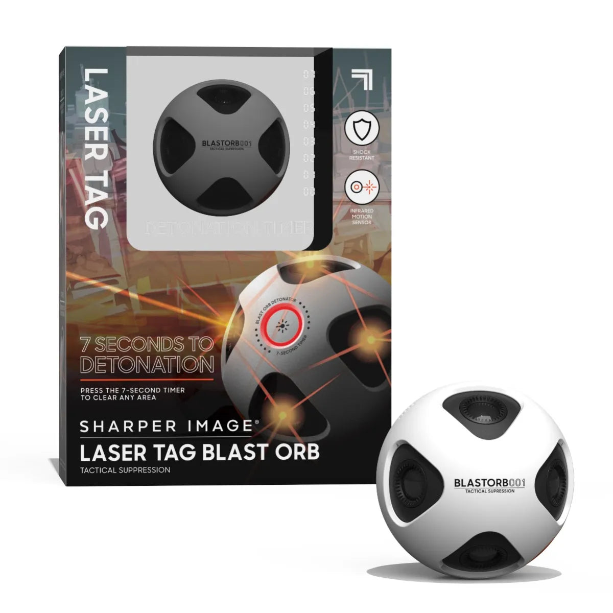Sharper Image Laser Tag Handtank Blast Orb