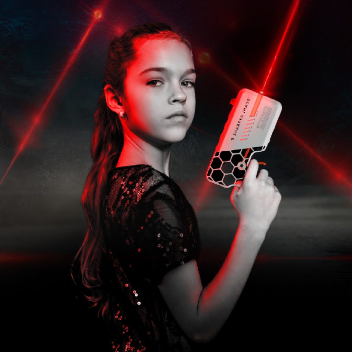 Sharper Image Laser Tag Handtank Power Blaster